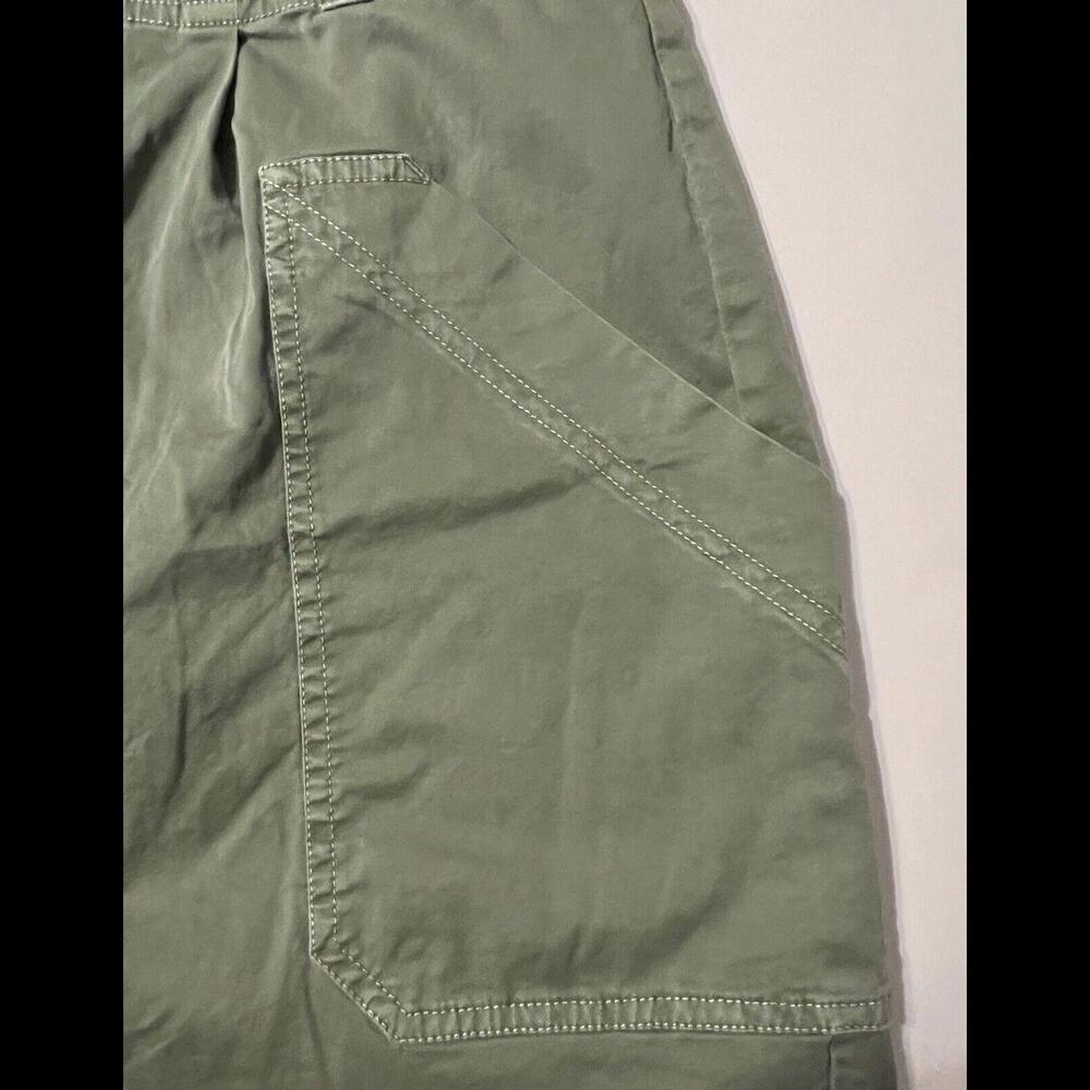 abercrombie fitch Womens olive Green Medium Paper bag Skirt With Pockets - Picture 3 of 12